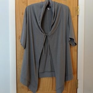 Lucy brand silver filigree sun salutation wrap